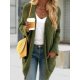 Classy Plain Long Sleeve Cardigan