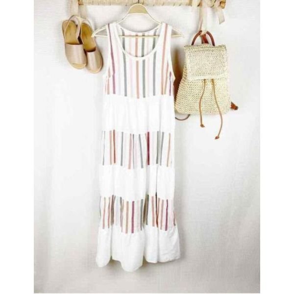 Full of Personality Striped Maxi Dress