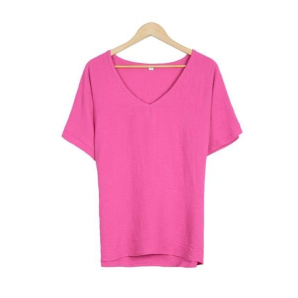 The Basic Slouchy V-Neck Classic T-Shirt