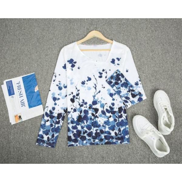 So Nice Floral Print Top