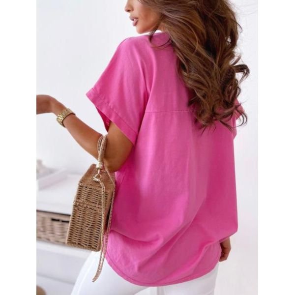 The Basic Slouchy V-Neck Classic T-Shirt