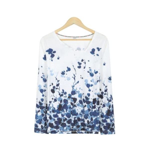 So Nice Floral Print Top