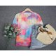 Colorful Long Sleeve Printed Sweatshirt