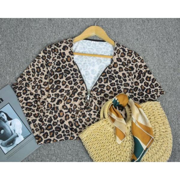 Hot Safari Nights Leopard Print Top